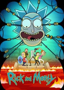 Постер сериала «Рик и Морти»