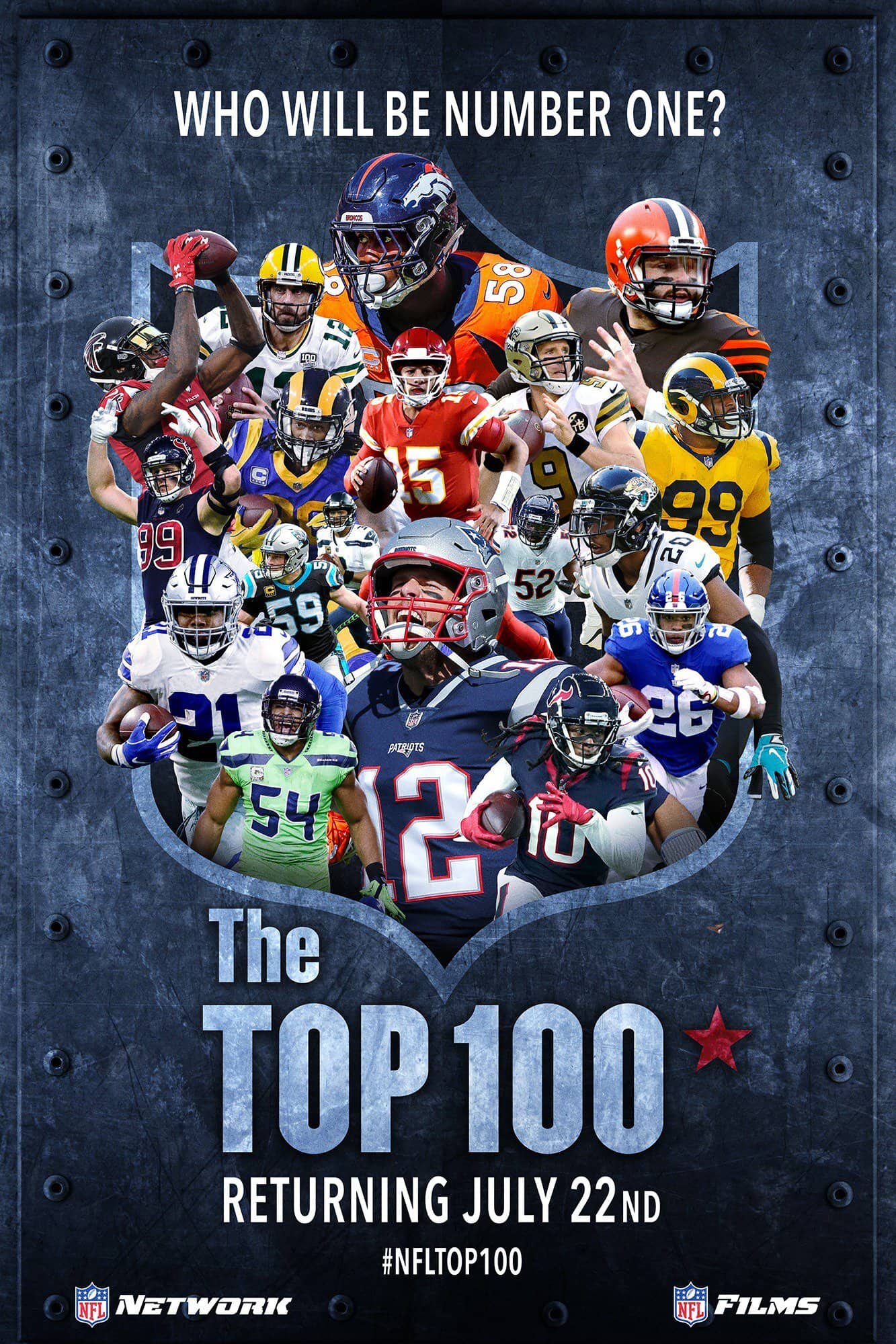 Постер сериала «NFL Top 100»