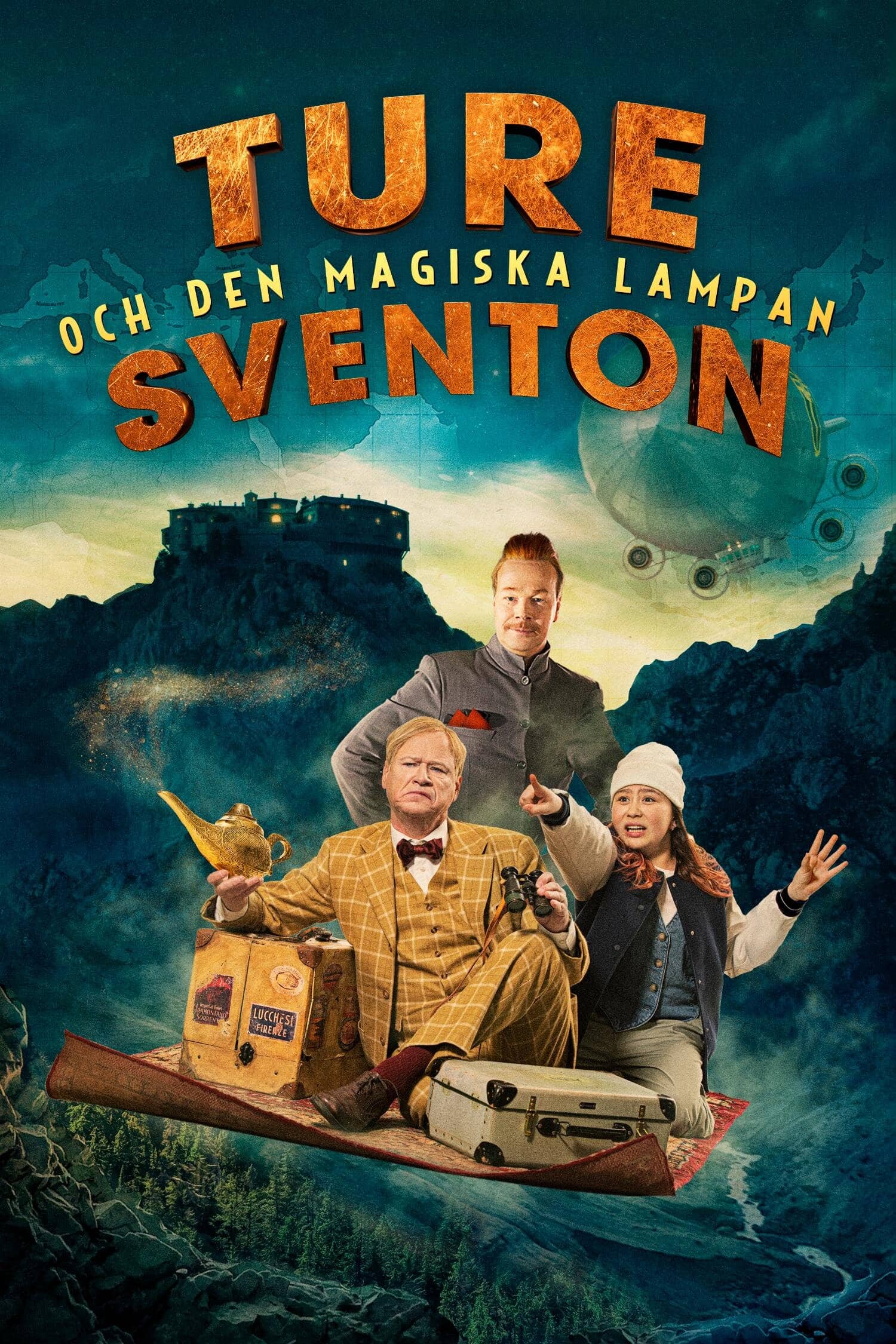 Постер сериала «Ture Sventon och den magiska lampan»