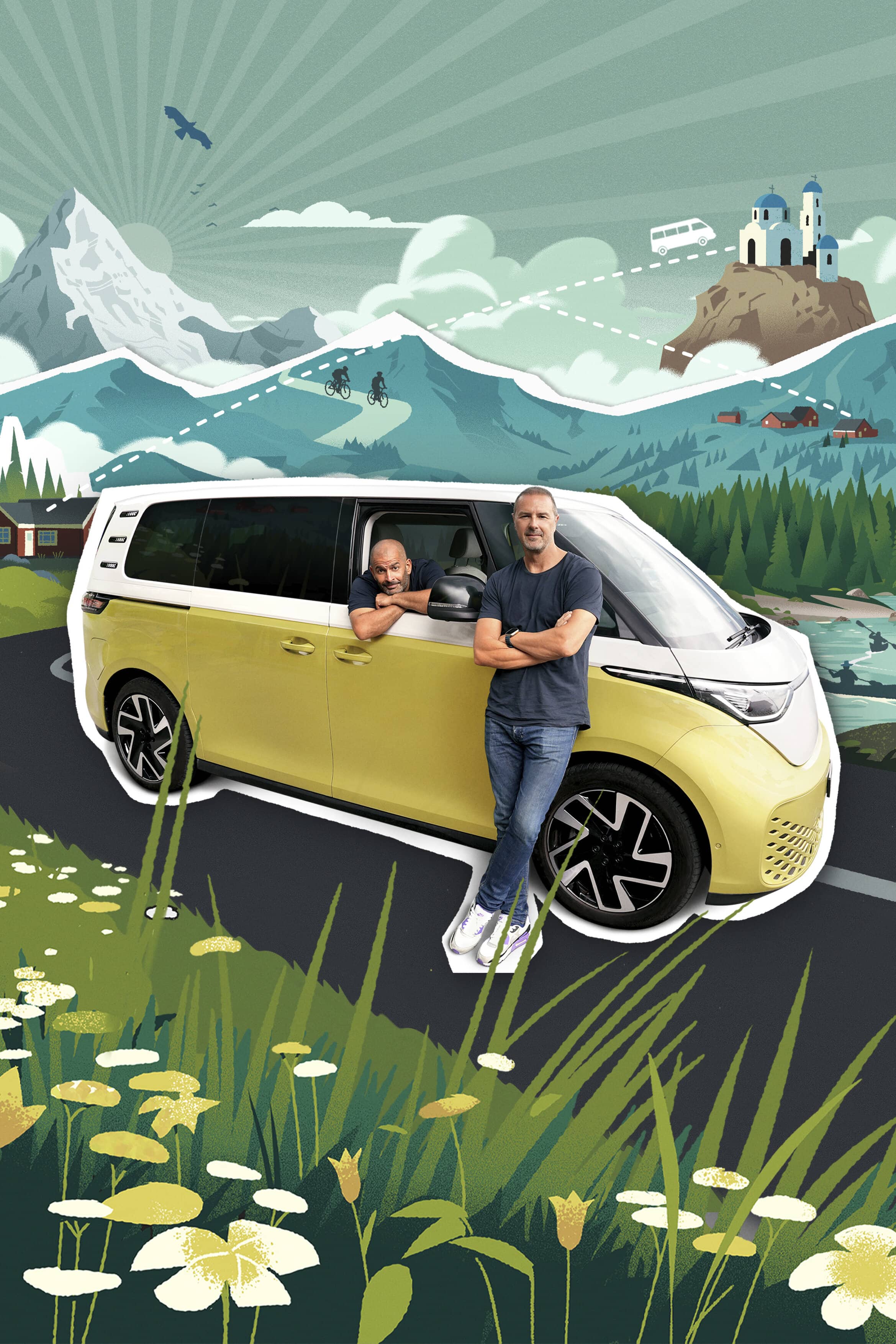 Постер сериала «Paddy and Chris: Road Tripping»