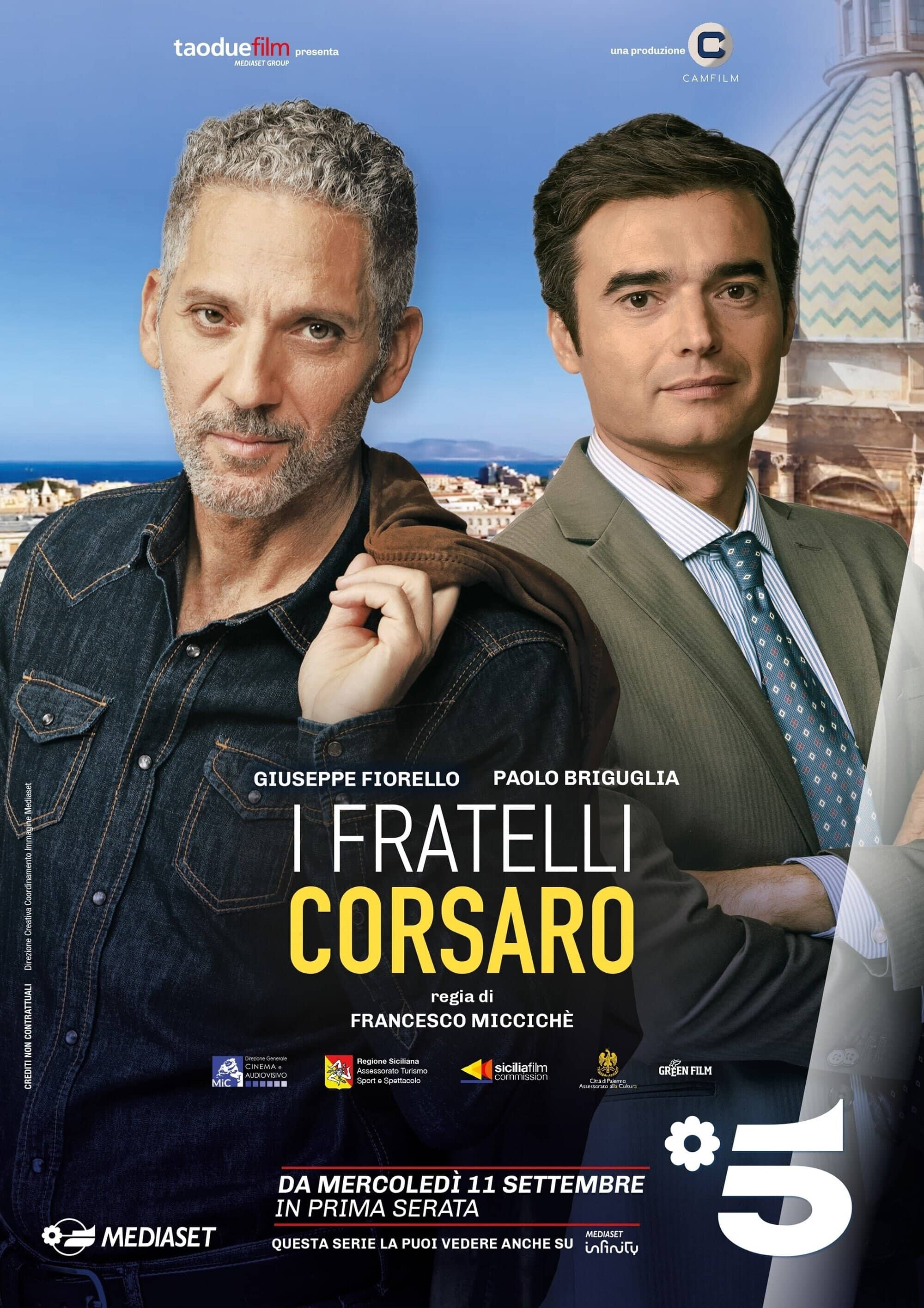 Постер сериала «I Fratelli Corsaro»