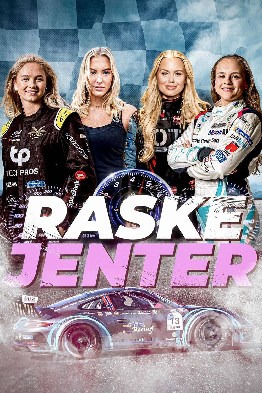 Постер сериала «Raske jenter»