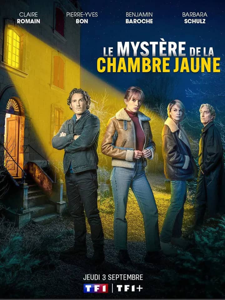 Постер сериала «Le Mystère de la Chambre Jaune»