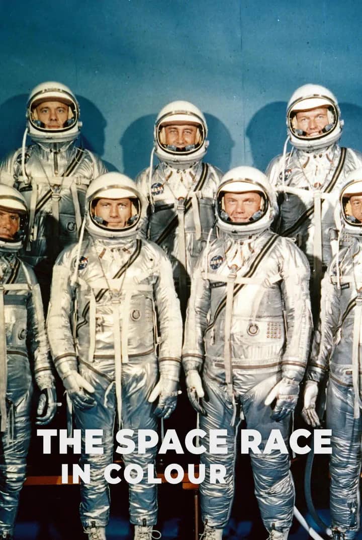 Постер сериала «The Space Race in Colour»