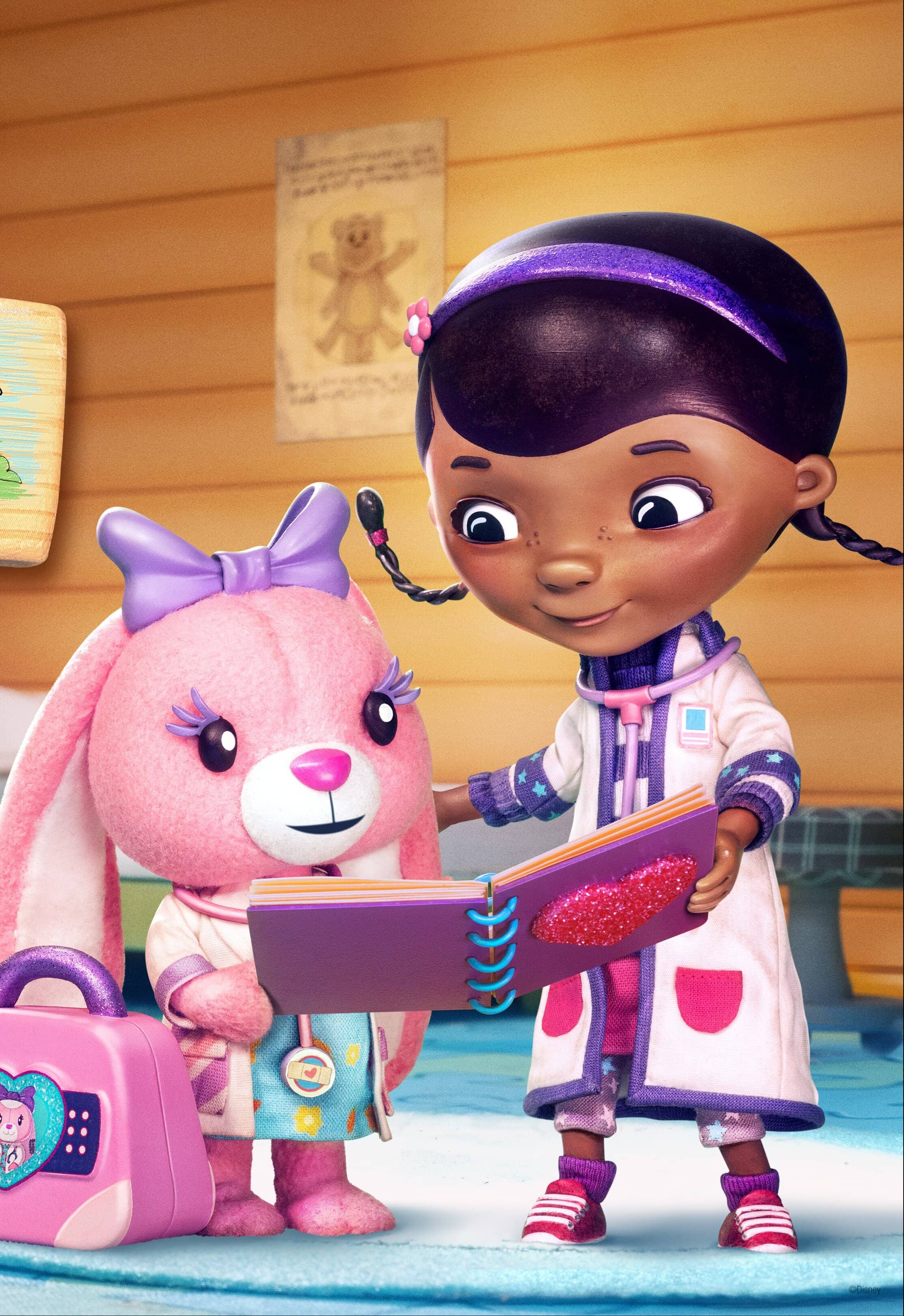 Постер сериала «Doc McStuffins: The Doc & Bella Are In!»