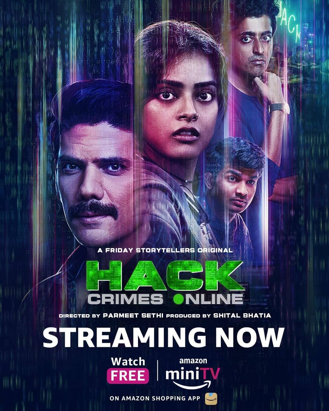 Постер сериала «HACK Crimes Online»