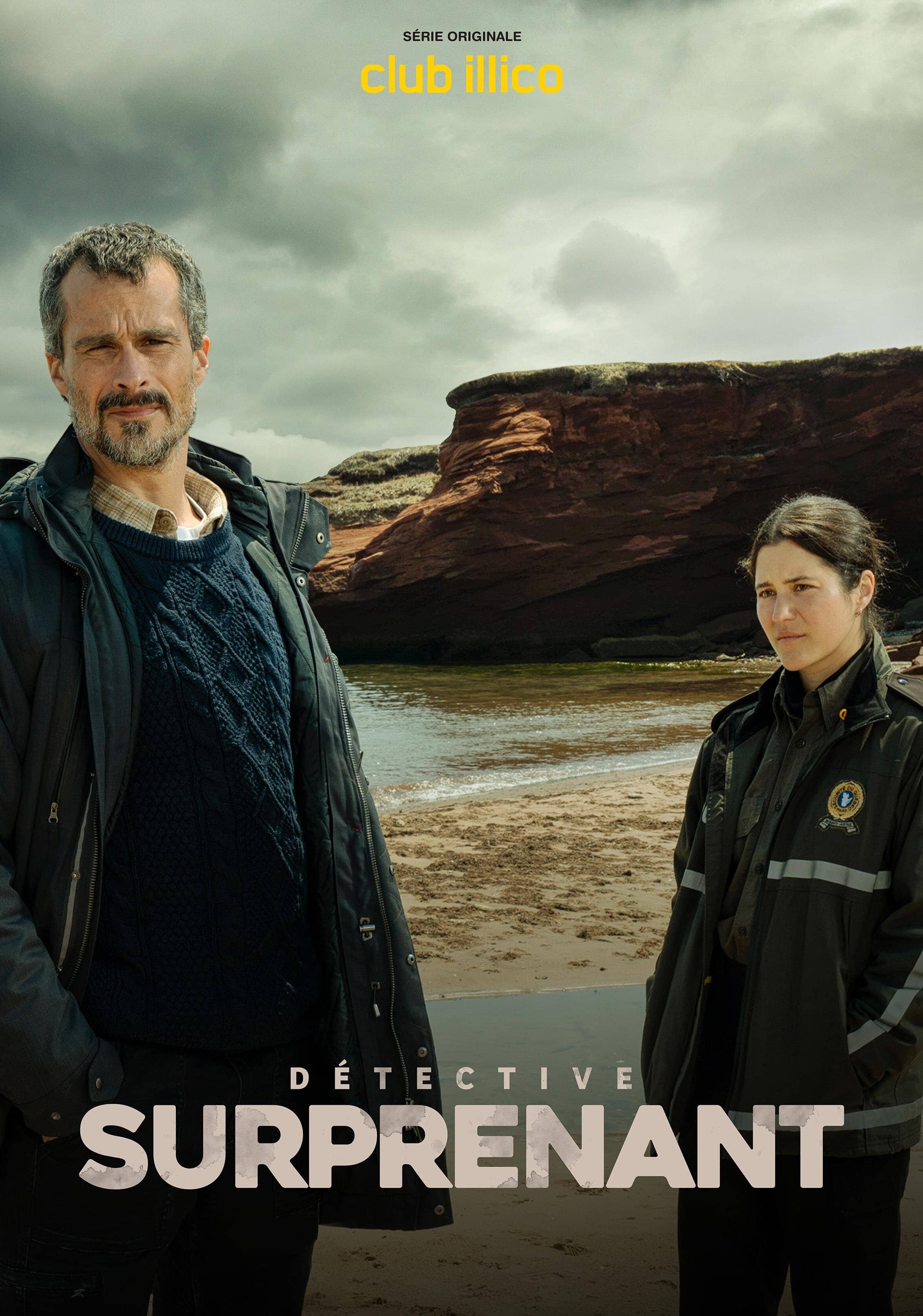 Постер сериала «Détective Surprenant : la fille aux yeux de pierre»