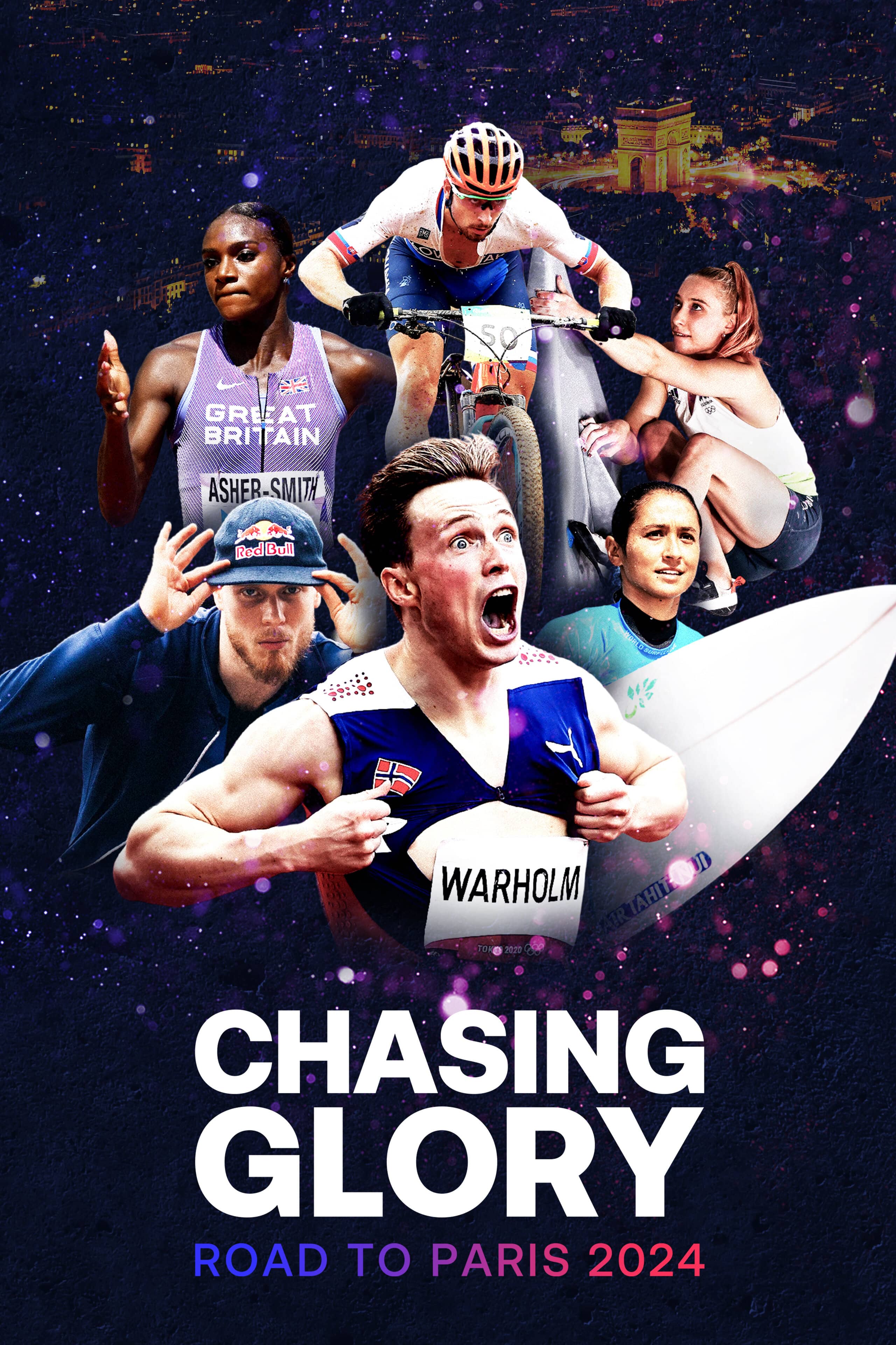 Постер сериала «Chasing Glory: Road to Paris 2024»