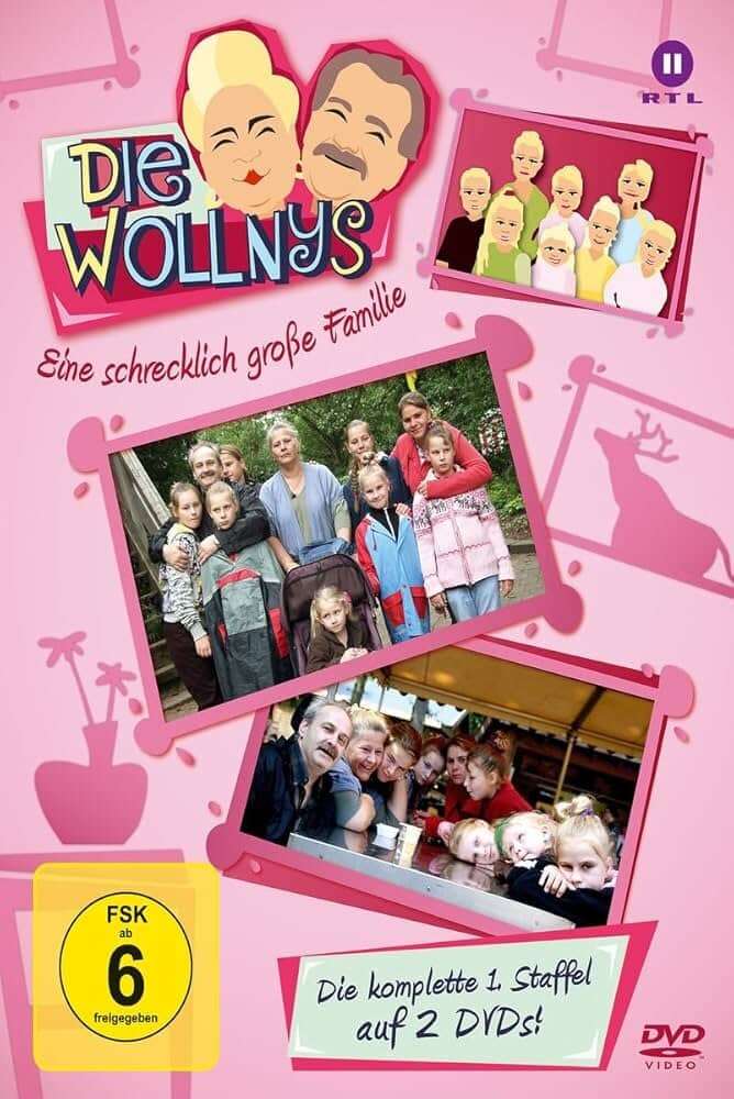 Постер сериала «Die Wollnys - eine schrecklich große Familie»