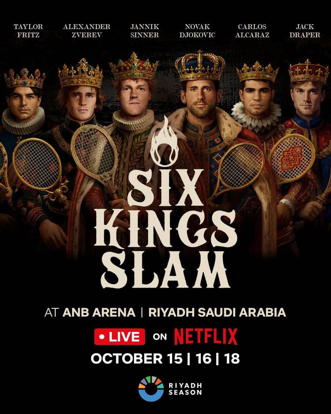 Постер сериала «Six Kings Slam»