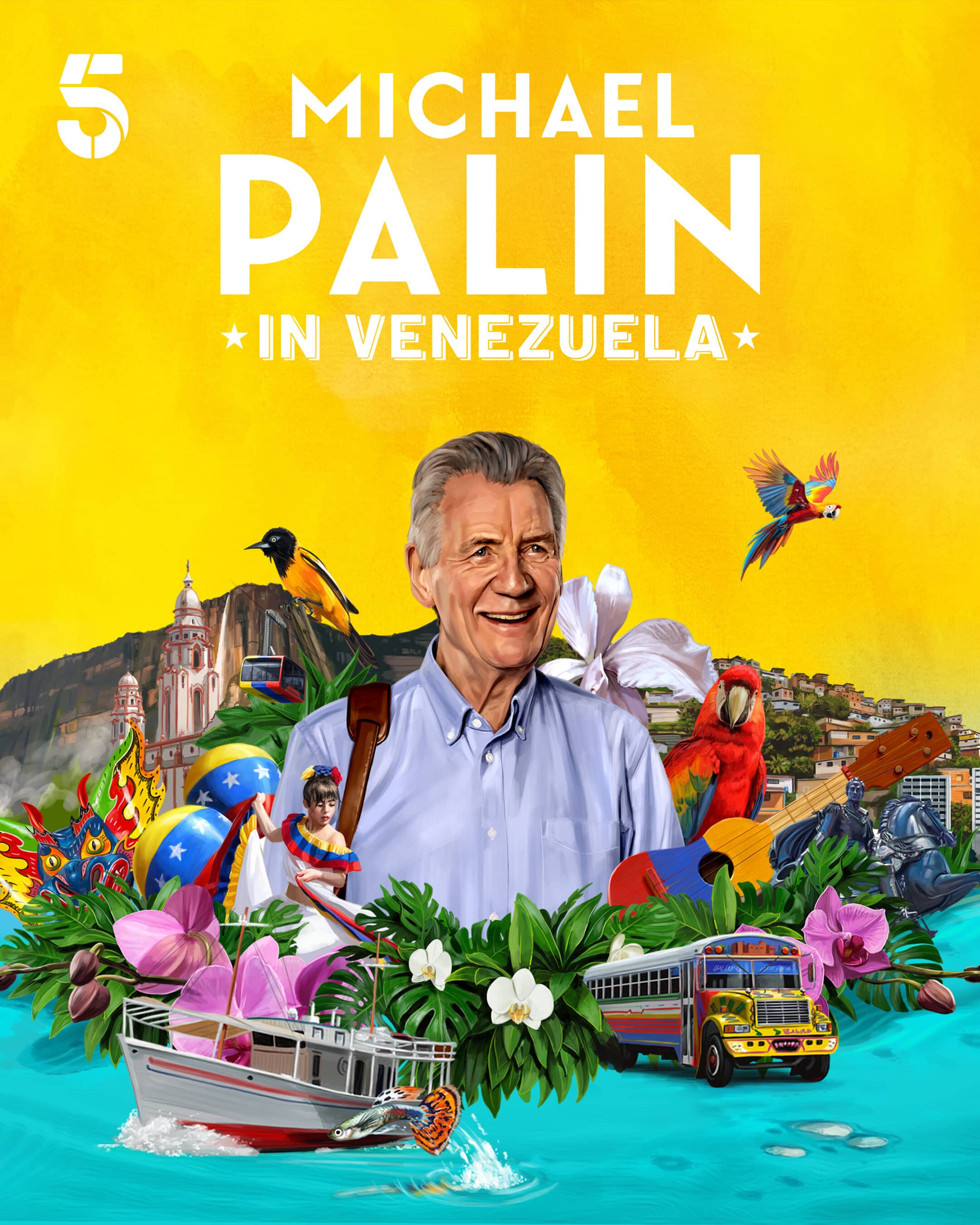 Постер сериала «Michael Palin in Venezuela»