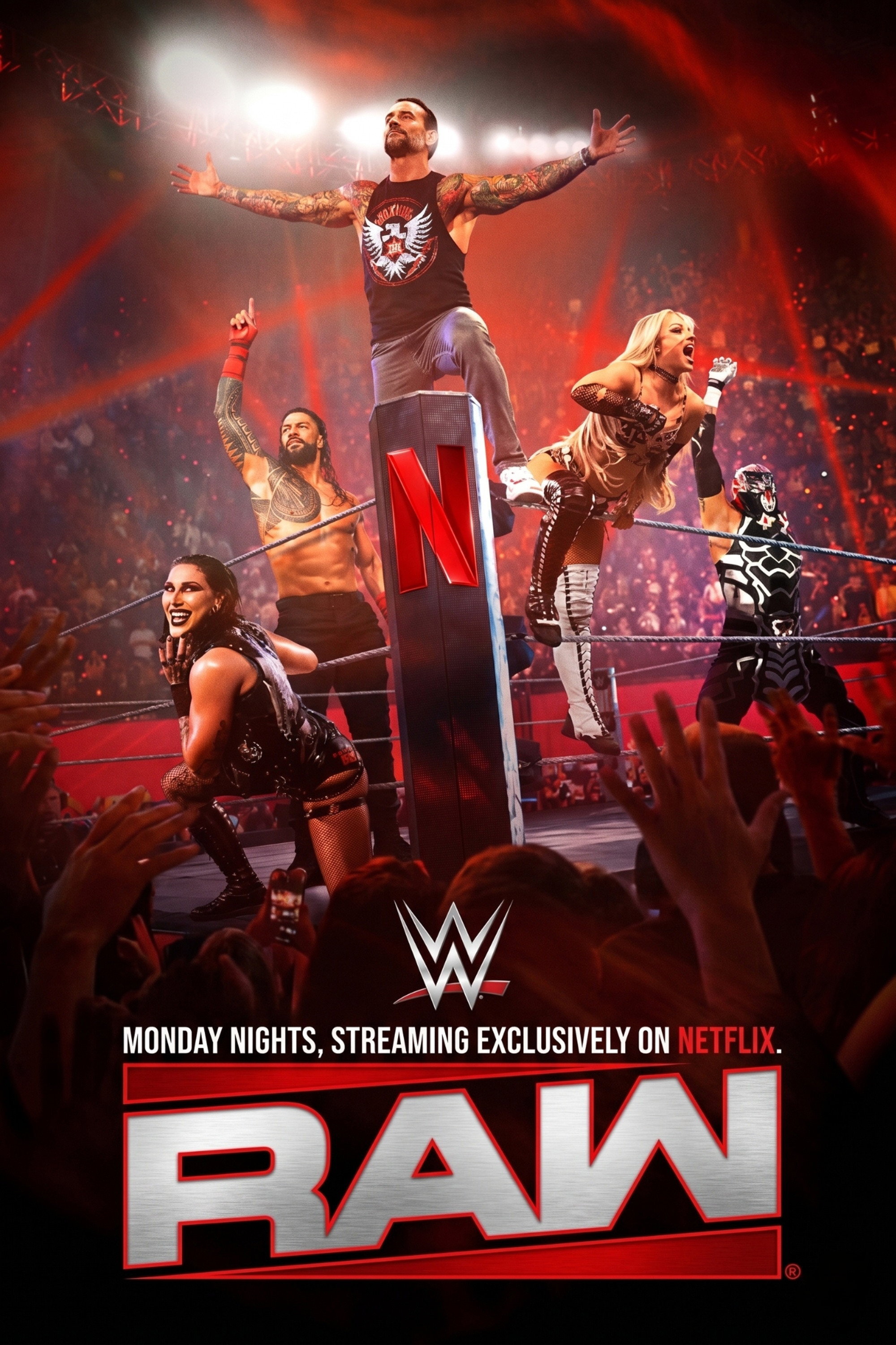 Постер сериала «WWE Monday Night RAW»