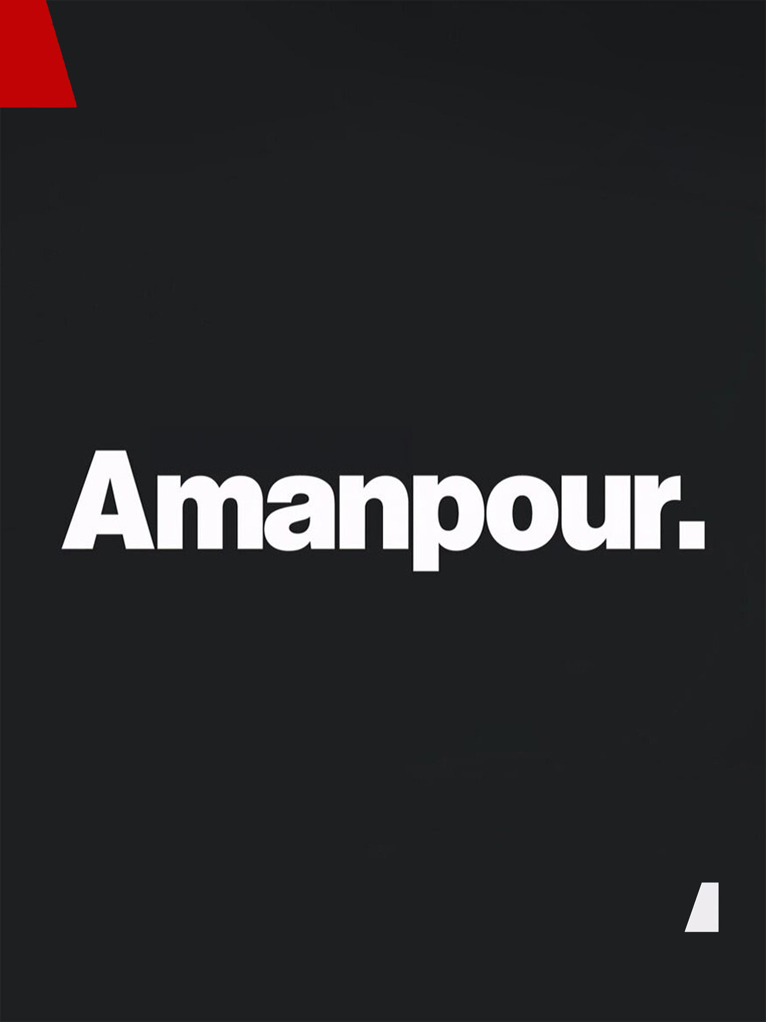 Постер сериала «Amanpour»