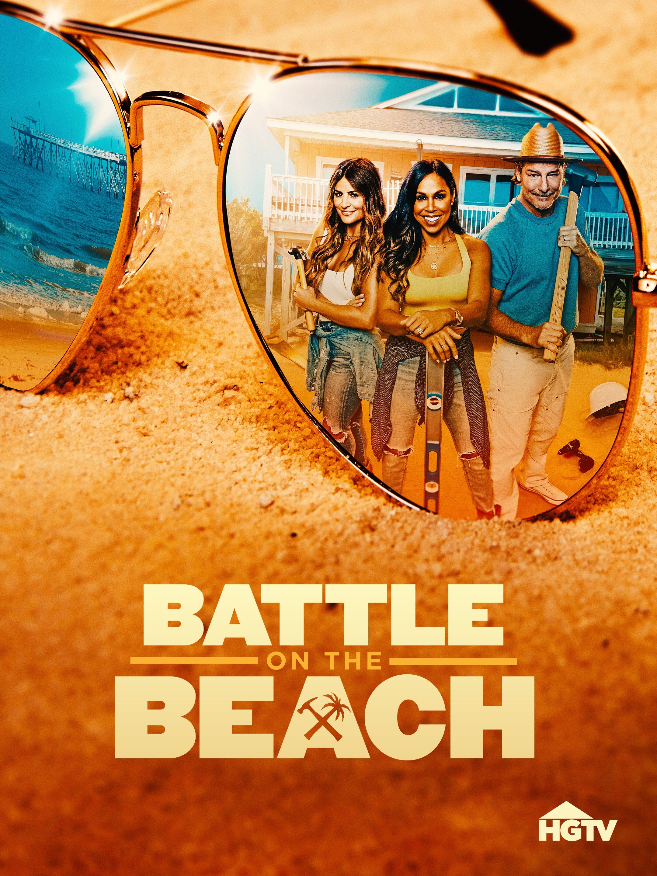 Постер сериала «Battle on the Beach»
