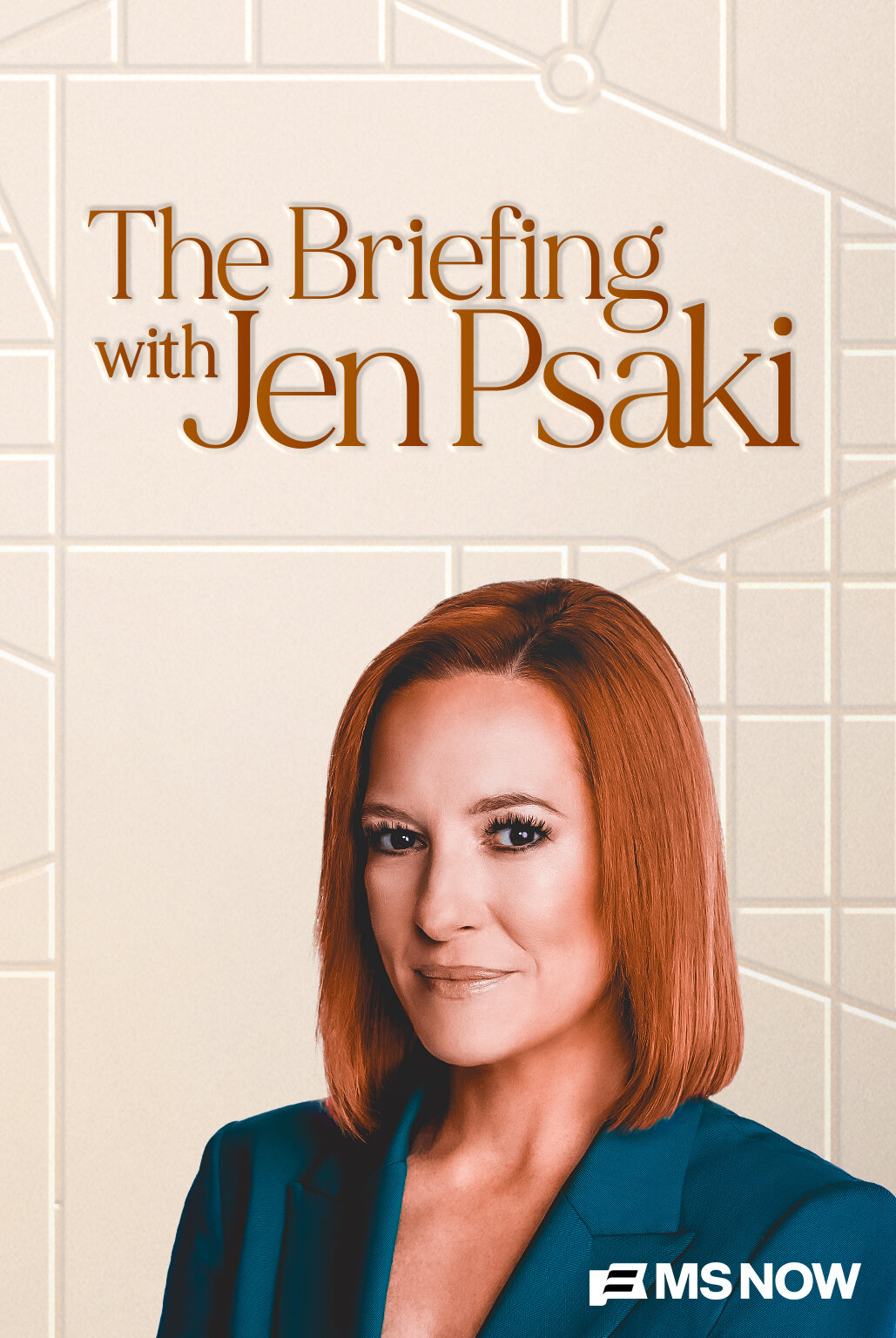 Постер сериала «The Briefing with Jen Psaki»