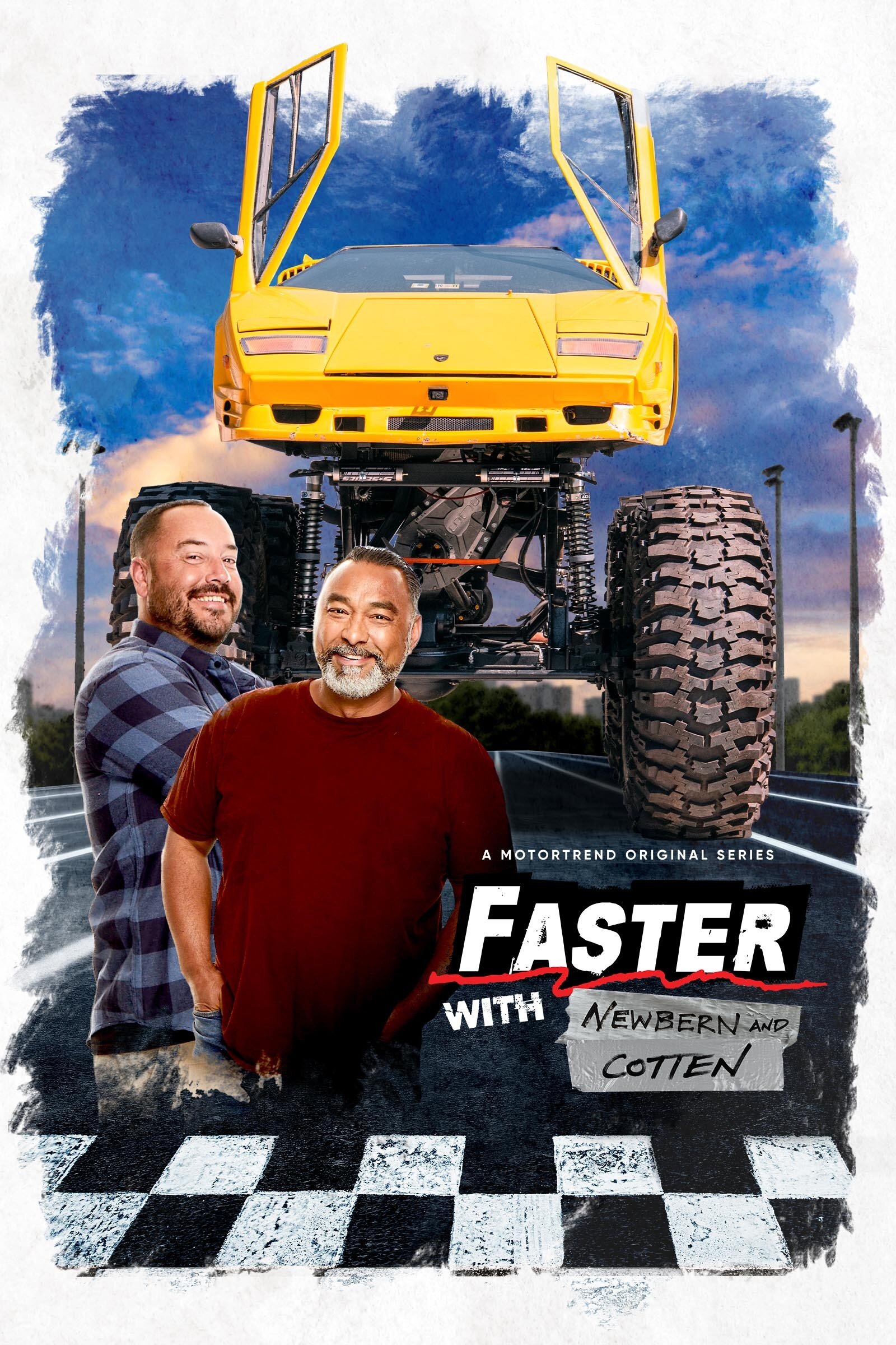 Постер сериала «Faster with Newbern and Cotten»