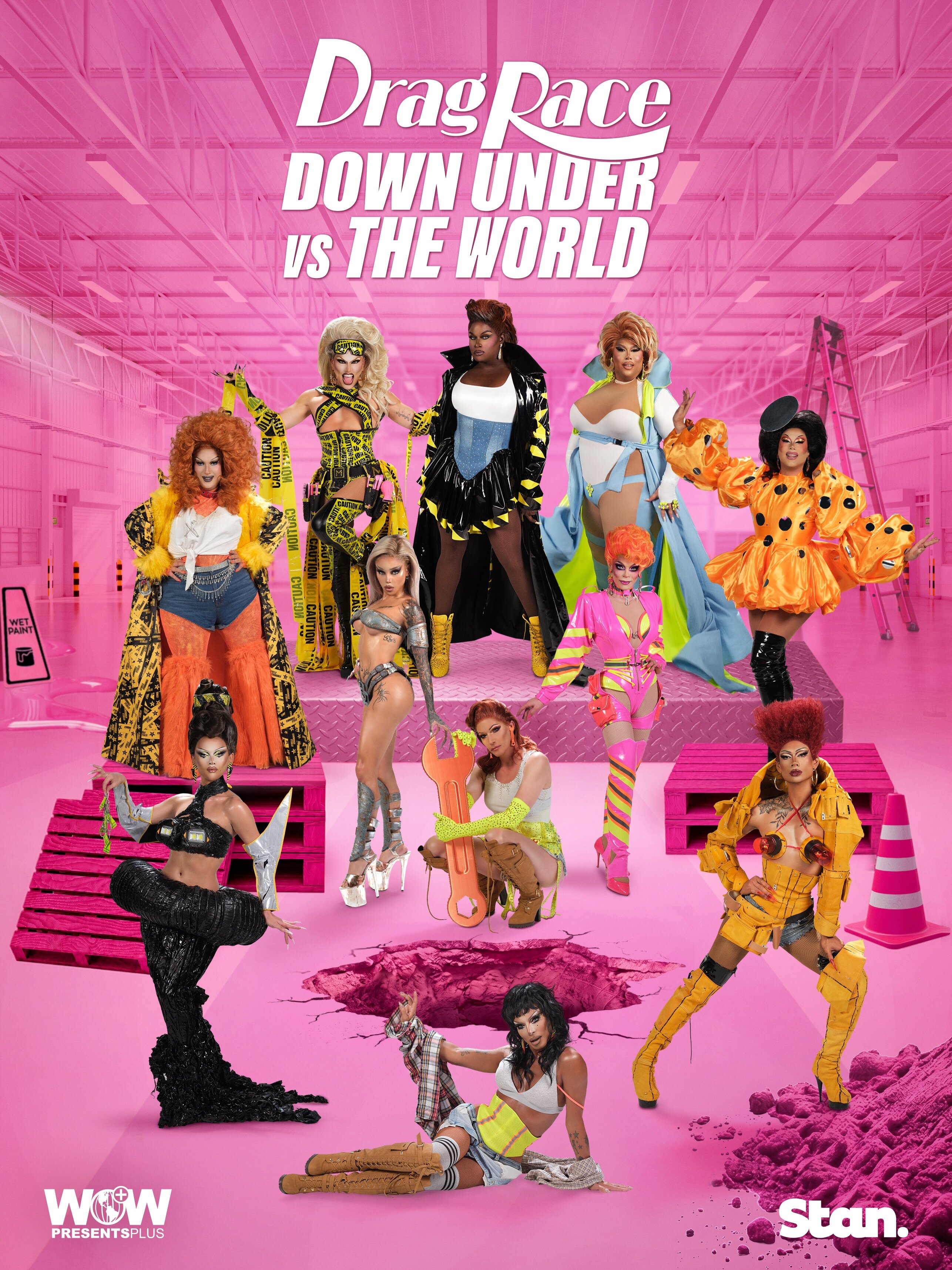 Постер сериала «Drag Race Down Under vs The World»