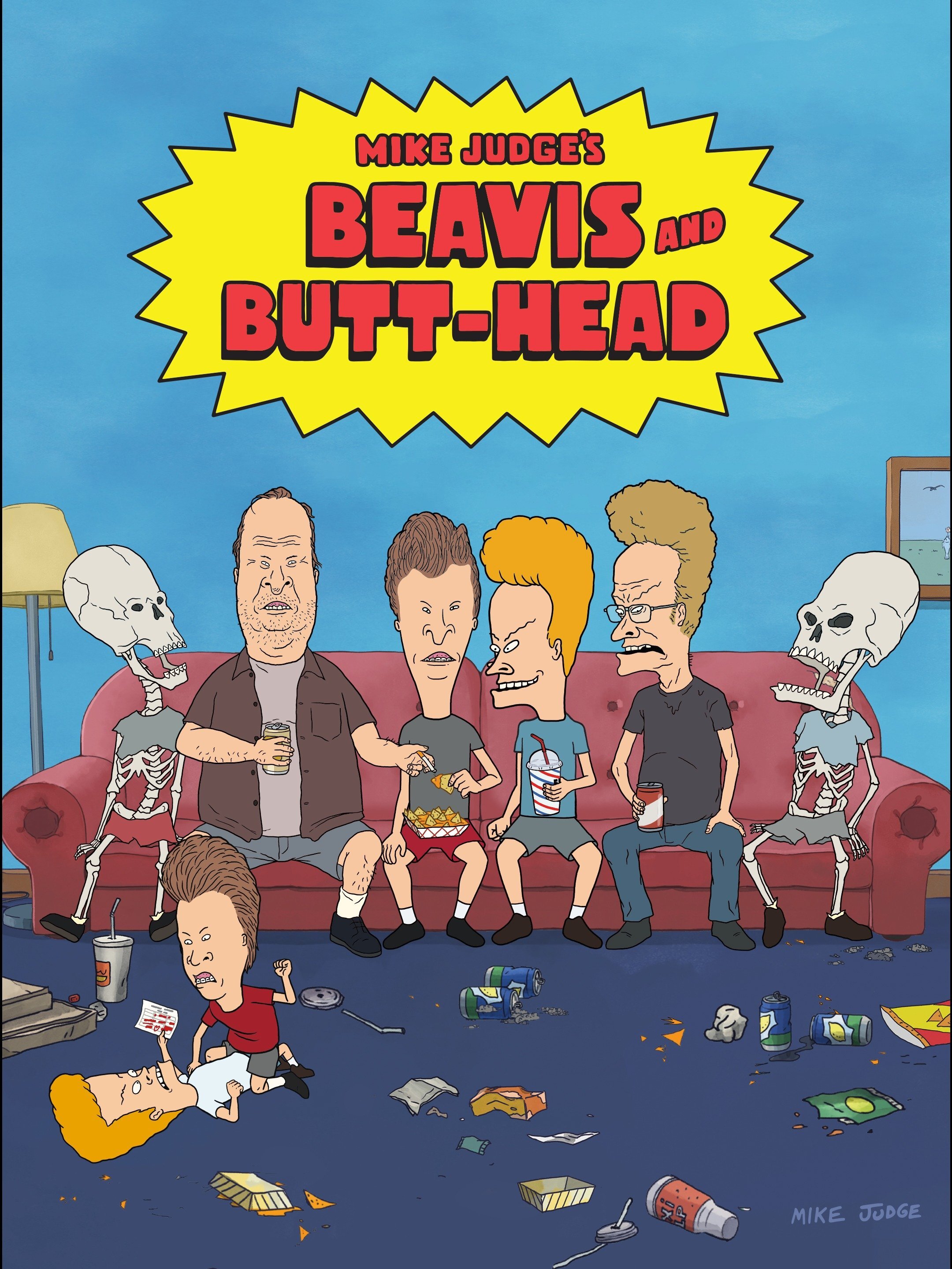 Постер сериала «Mike Judge's Beavis and Butt-Head»