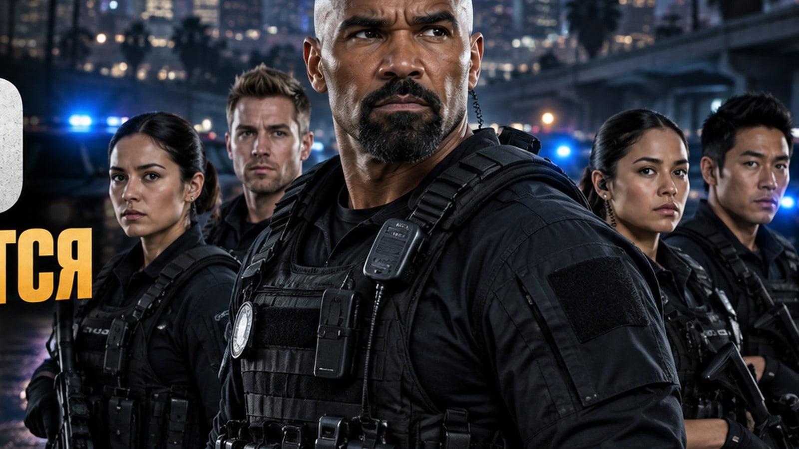 S.W.A.T. Exiles — актёры и новый состав Новый состав S.W.A.T. Exiles рядом с Хондо